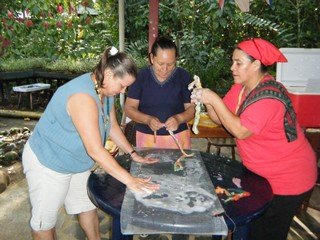 Community Women Learn How to Felt